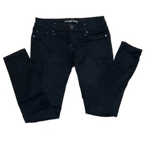 Express Jet Black Women's Stella Low Rise Skinny Jeans